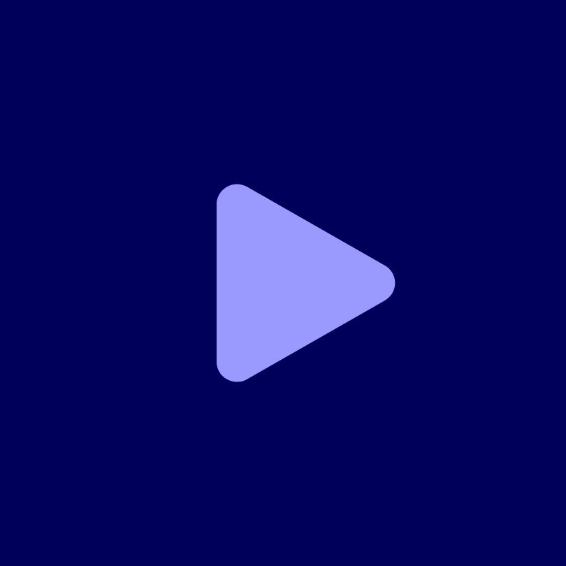 triangle violet sur fond bleu marine